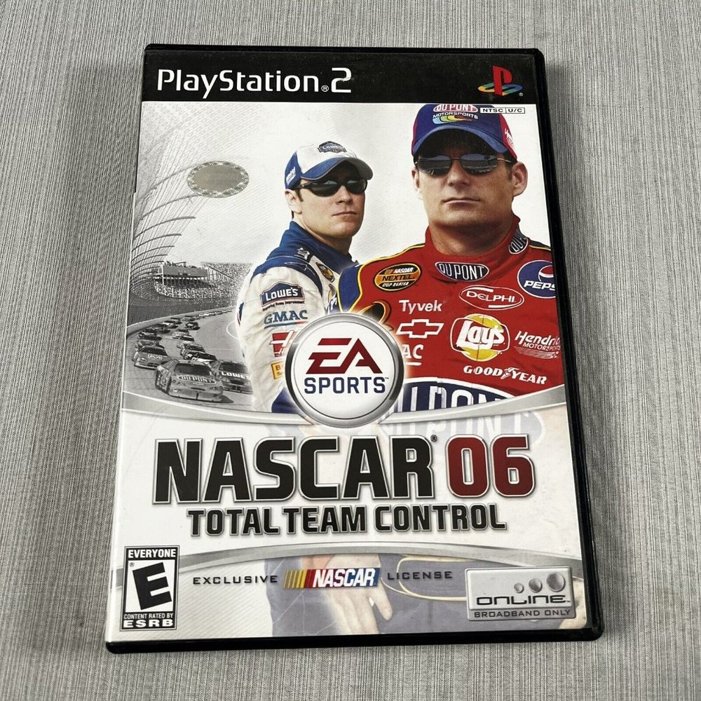 NASCAR 06 Total Team Control Sony PlayStation 2 PS2 Complete